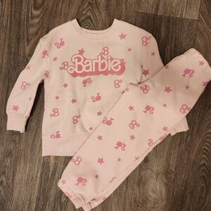 Barbie Light Pink Kids Pajama Set
